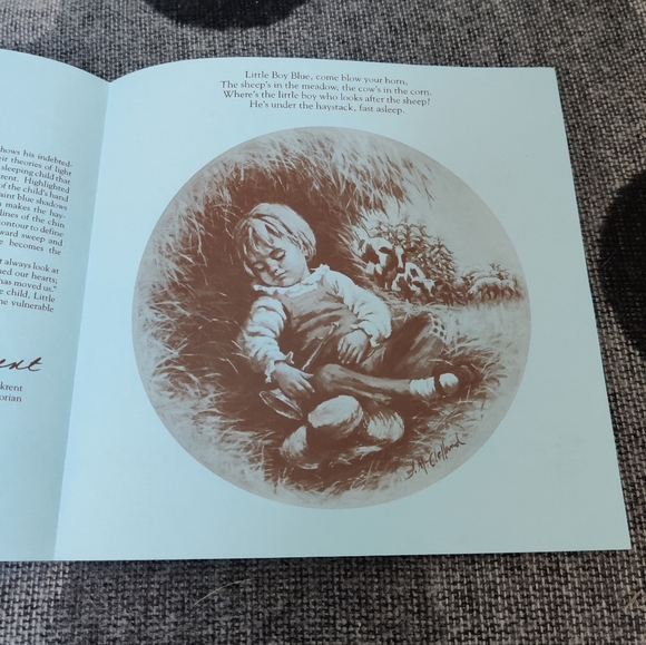 Little Boy Blue RECO Collector Plate 8.5 - Picture 6 of 8